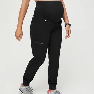 FIGS maternity jogger scrub pants size large petite